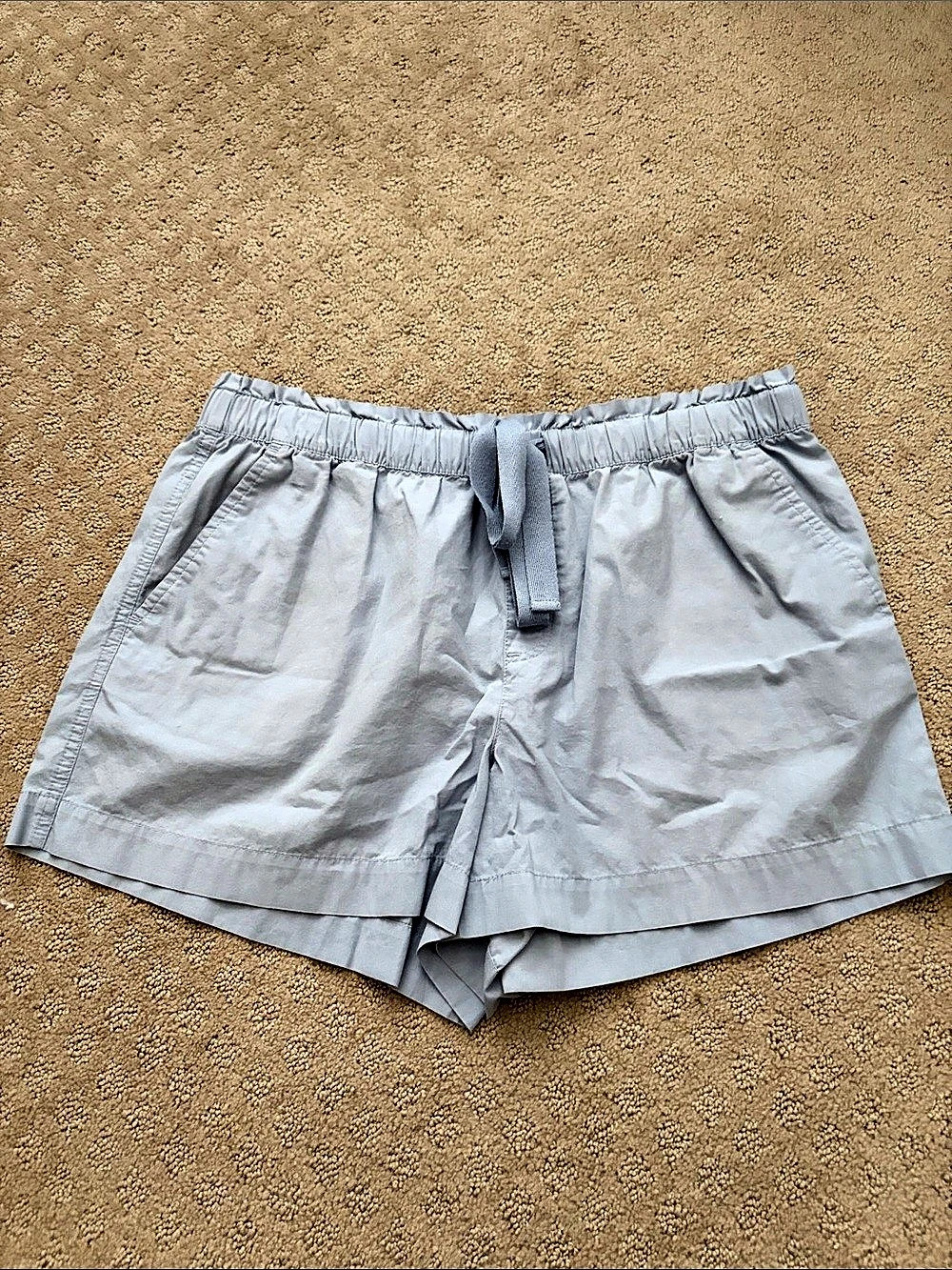 LOFT High Waist Shorts in Carolina Blue